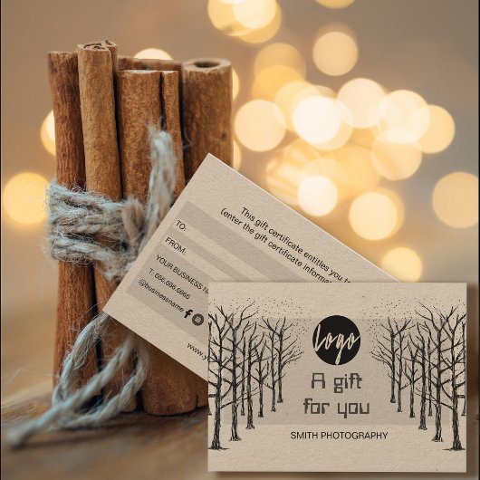 Geschenkgutschein für berufliche Fotografen