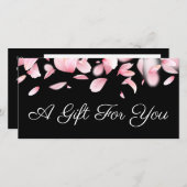 Geschenkgutschein für Blätter (Vorne/Hinten)