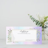 Geschenkgutschein für Blätter des Holografischen F (Stehend Vorderseite)