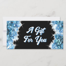 Geschenkgutschein für Blaukristalle