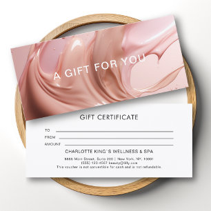 Geschenkgutschein für Blush Pink Beauty Salon