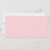 Geschenkgutschein für das elegante Rosa-Bow-Logo (Rückseite)