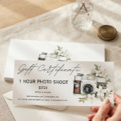 Geschenkgutschein für das Foto