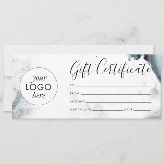 Geschenkgutschein für das Geschenk von Ice Blue Gr (Vorderseite)