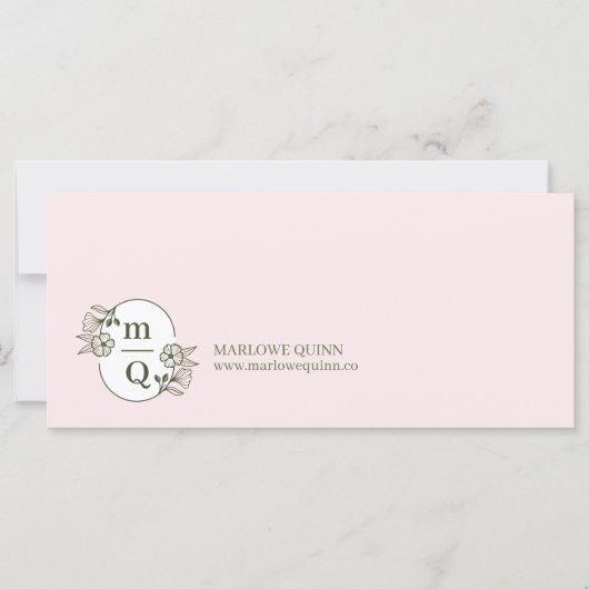 Geschenkgutschein für das Logo für das Wappen "Flo (Vorderseite)