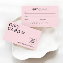 Geschenkgutschein für das Schönheitsgeschäft