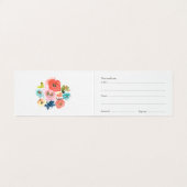 Geschenkgutschein für den Blumenladen (Innenseite Aufgefaltet)