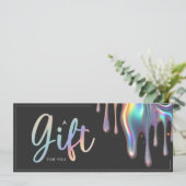 Geschenkgutschein für den Business Salon im Irides (Stehend Vorderseite)