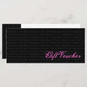 Geschenkgutschein für den persönlichen Stylist (Vorne/Hinten)