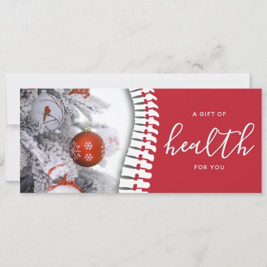 Geschenkgutschein für den Urlaub in der Roten Spin (Vorderseite)