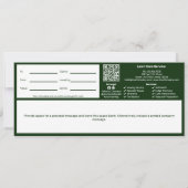 Geschenkgutschein für den Wäscheservice (Rückseite)