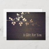 Geschenkgutschein für den Wellness-Center der Zen- (Vorne/Hinten)