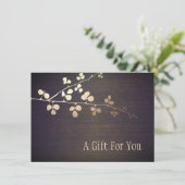 Geschenkgutschein für den Wellness-Center der Zen- (Stehend Vorderseite)