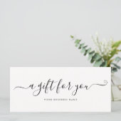 Geschenkgutschein für die Elfenbeinküste (Stehend Vorderseite)