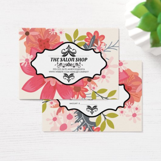 Geschenkgutschein für Elegante und fette Flora (Schreibtisch)