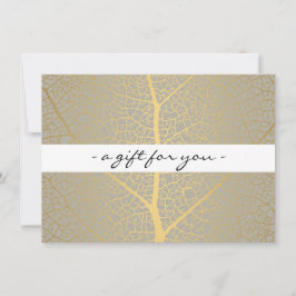 Geschenkgutschein für Elegantes Gold Leaf Tree Mus