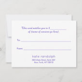 Geschenkgutschein für farbenfrohe Sonnenblumen (Rückseite)