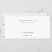 Geschenkgutschein für Firmenlogos Trendfarben (Rückseite)