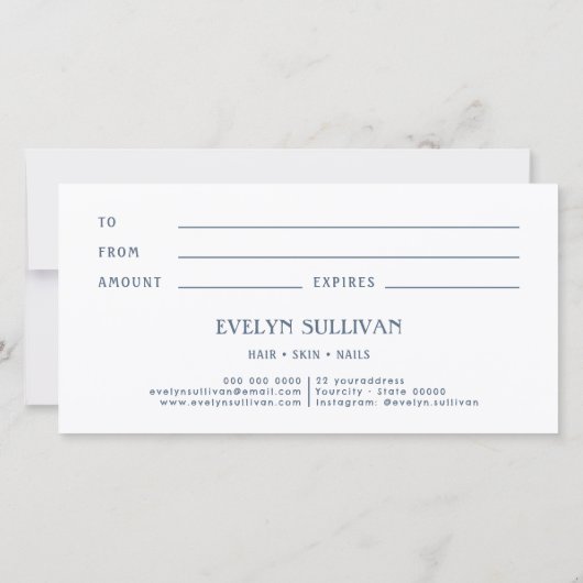 Geschenkgutschein für Folklorekunst-Blume (Rückseite)