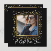 Geschenkgutschein für Fotografen (Vorne/Hinten)