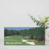 Geschenkgutschein für Golfkurse (Stehend Vorderseite)