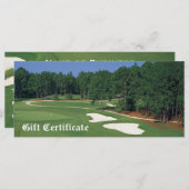 Geschenkgutschein für Golfkurse (Vorne/Hinten)