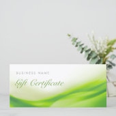 Geschenkgutschein für Grüne Welle (Stehend Vorderseite)