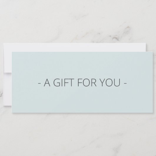 Geschenkgutschein für Haartrappe, Geschenk für Haa Einladung (Rückseite)