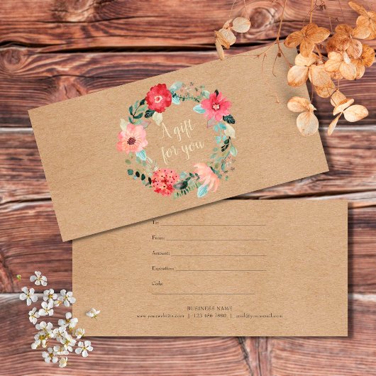 Geschenkgutschein für Hübsche Blumengarten