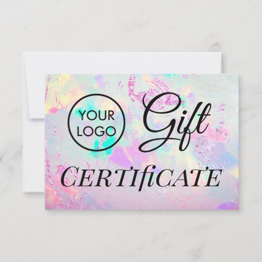 Geschenkgutschein für Imitate (Vorderseite)