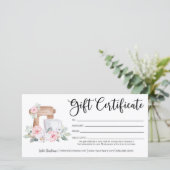 Geschenkgutschein für Kochkurse (Stehend Vorderseite)