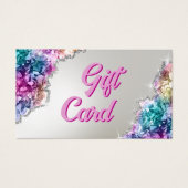 Geschenkgutschein für Kristallgläser (Vorderseite)