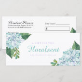 Geschenkgutschein für kundenspezifische Succules (Vorne/Hinten)