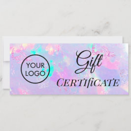 Geschenkgutschein für lila Opel