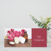 Geschenkgutschein für Massage-Wellness-Center (Stehend Vorderseite)