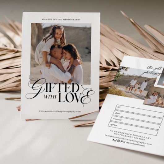 Geschenkgutschein für Minimalistische Fotos