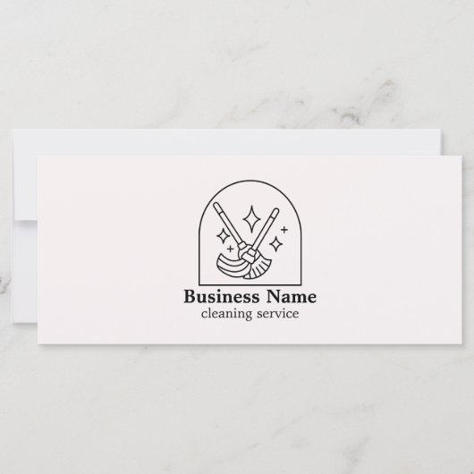 Geschenkgutschein für Minimalistische Reinigungsdi (Vorderseite)