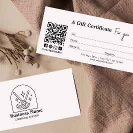 Geschenkgutschein für Minimalistische Reinigungsdi