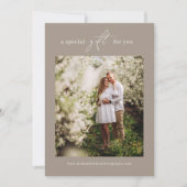 Geschenkgutschein für moderne Fotografie | Geschen (Vorderseite)