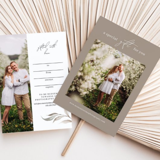 Geschenkgutschein für moderne Fotografie | Geschen