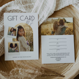 Geschenkgutschein für moderne Fotos
