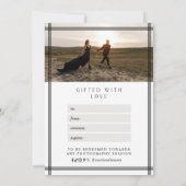 Geschenkgutschein für moderne Linde (Rückseite)