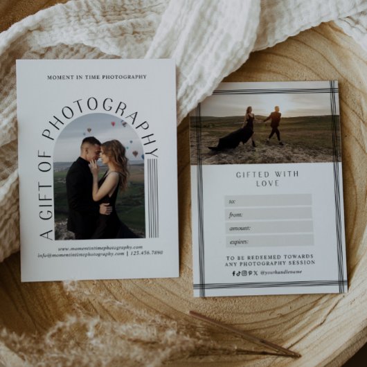 Geschenkgutschein für moderne Linde