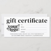 Geschenkgutschein für moderne Unternehmen mit benu (Vorderseite)