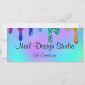 Geschenkgutschein für Nageldesign Studio (Vorderseite)