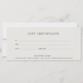 Geschenkgutschein für Orchideen (Rückseite)