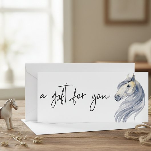 Geschenkgutschein für Reiten
