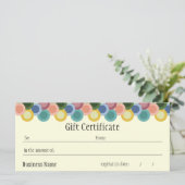 Geschenkgutschein für Retro Circles (Stehend Vorderseite)