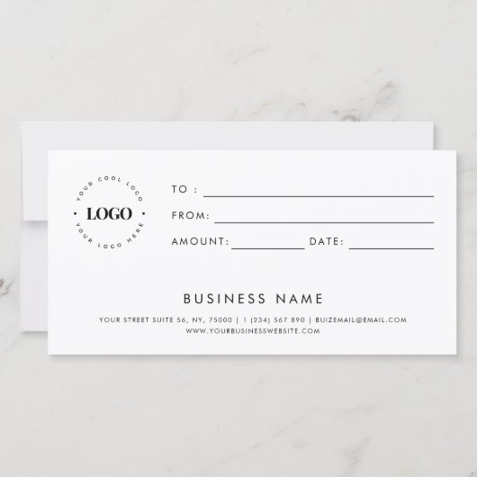 Geschenkgutschein für Rosa Pinselstriche (Rückseite)