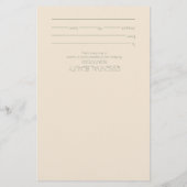 Geschenkgutschein für Salon (DIY-Faltung) Flyer (Hinten)